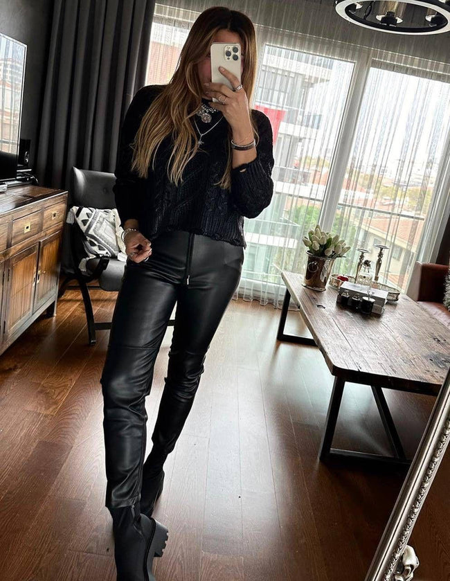 Pantaloni in Ecopelle Victoria